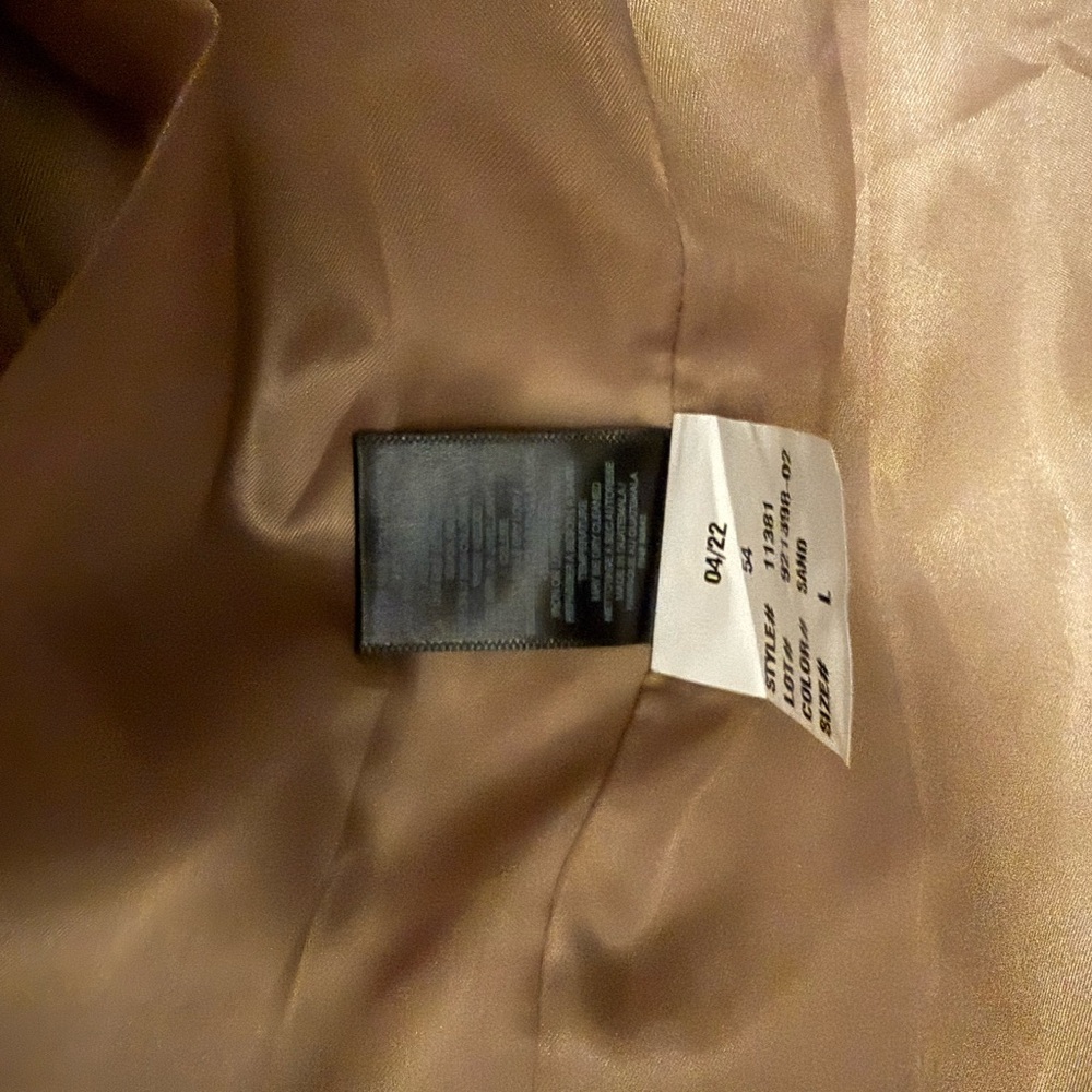 Sam Edelman Tan Double-Breasted Trench Coat - Picture 7 of 7